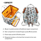 Wrangler Waterproof Diaper Backpack – Large Travel & School Bag